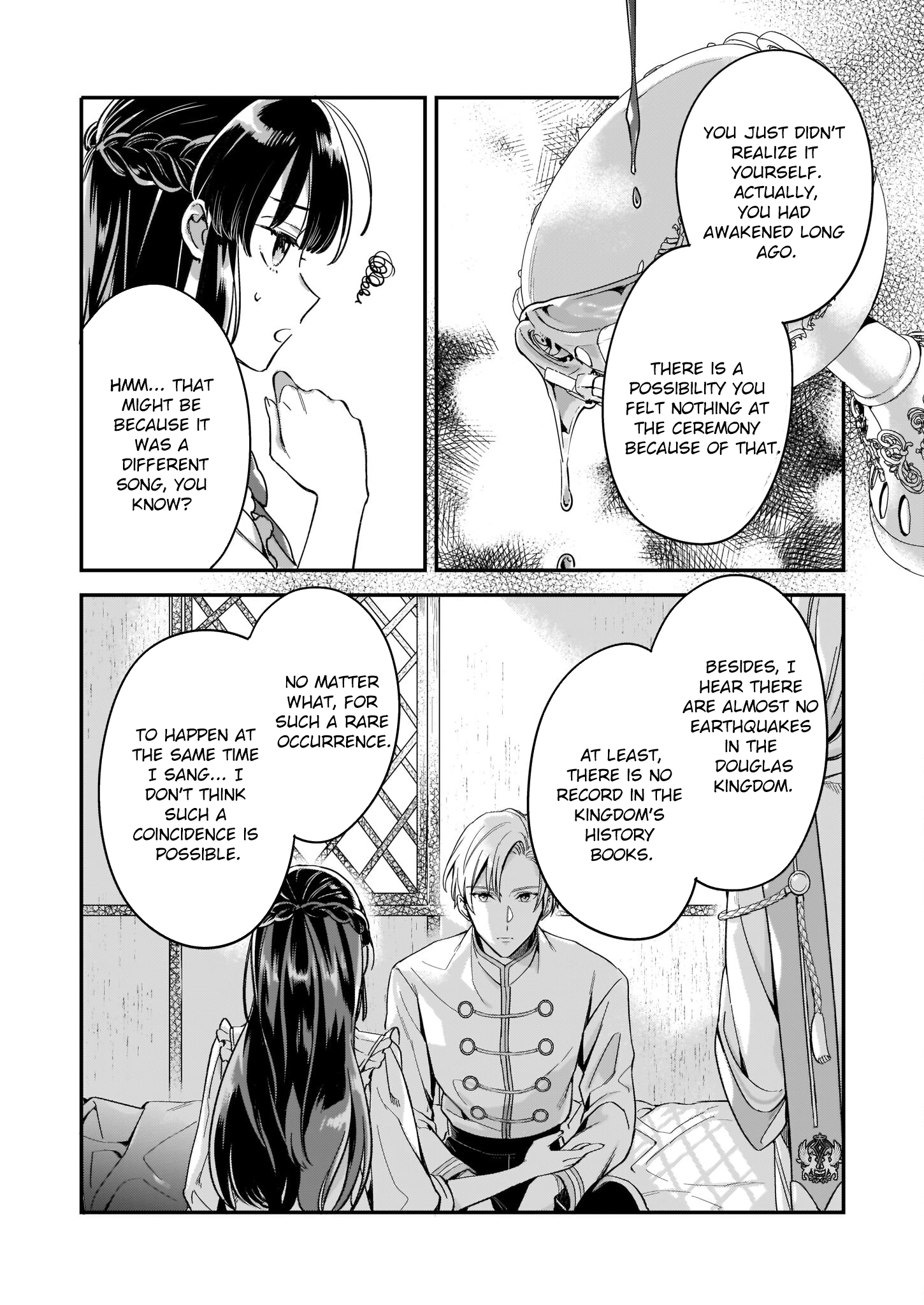 The Exiled Former Lady Loved by a Prince She Found in the Forest, Awakening as a Saint. Chapter 3 Page 22